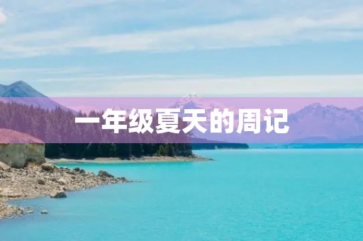 一年级夏天的周记
