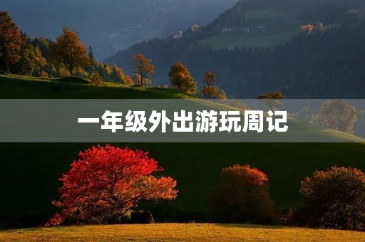 一年级外出游玩周记