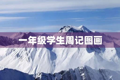 一年级学生周记图画