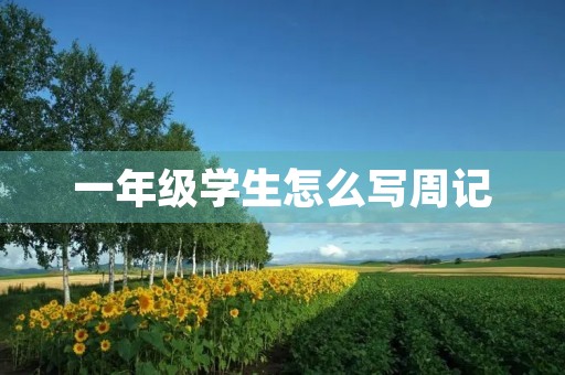 一年级学生怎么写周记 一年级学生怎么写周记