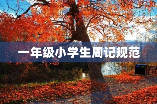 一年级小学生周记规范