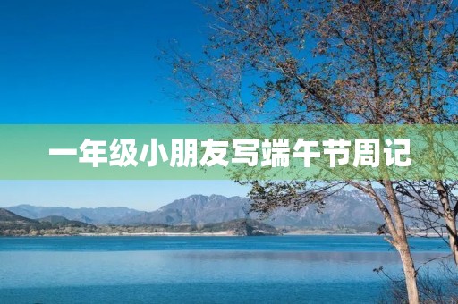 一年级小朋友写端午节周记