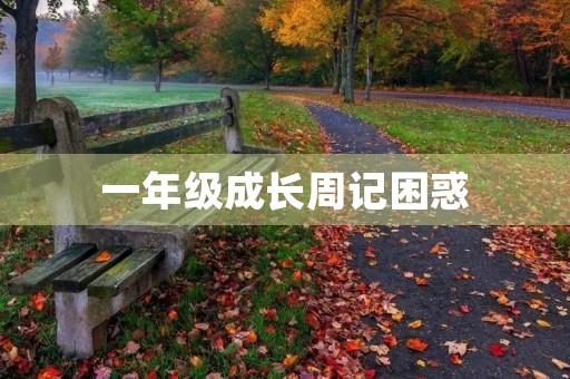 一年级成长周记困惑 一年级成长周记困惑