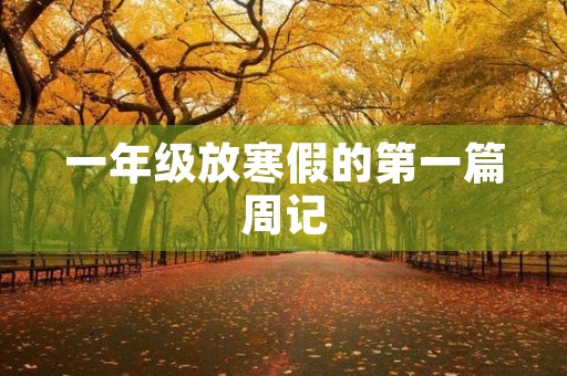 一年级放寒假的第一篇周记 一年级放寒假的第一篇周记