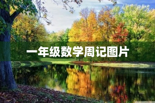 一年级数学周记图片 一年级数学周记图片