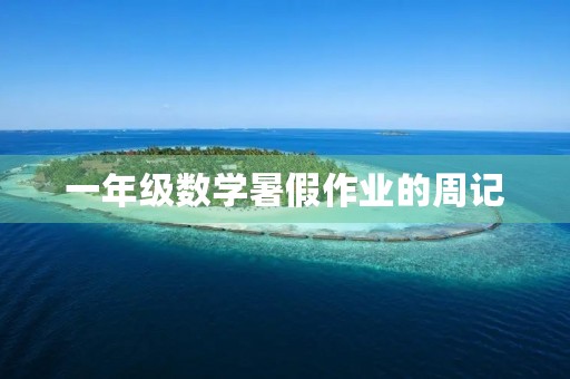 一年级数学暑假作业的周记
