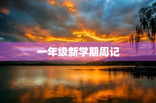 一年级新学期周记 一年级新学期周记