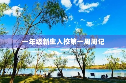 一年级新生入校第一周周记 一年级新生入校第一周周记