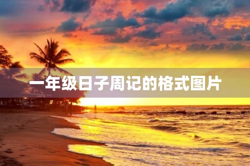 一年级日子周记的格式图片 一年级日子周记的格式图片