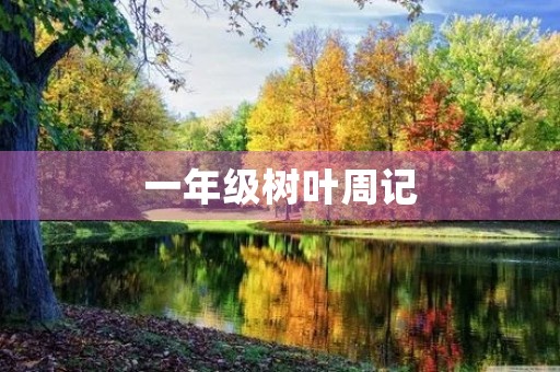 一年级树叶周记 一年级树叶周记