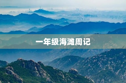 一年级海滩周记 一年级海滩周记