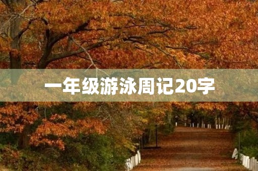 一年级游泳周记20字