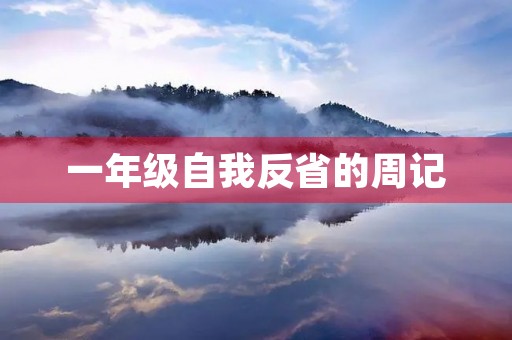 一年级自我反省的周记 一年级自我反省的周记