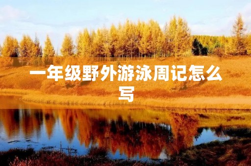 一年级野外游泳周记怎么写