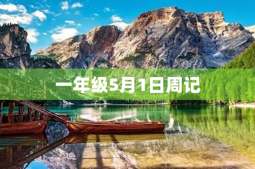 一年级5月1日周记 一年级5月1日周记