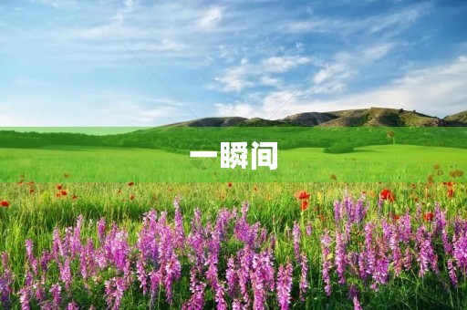 一瞬间,我们的生命被改变 一瞬间,我们的生命被改变