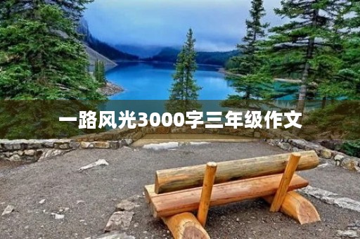 一路风光3000字三年级作文