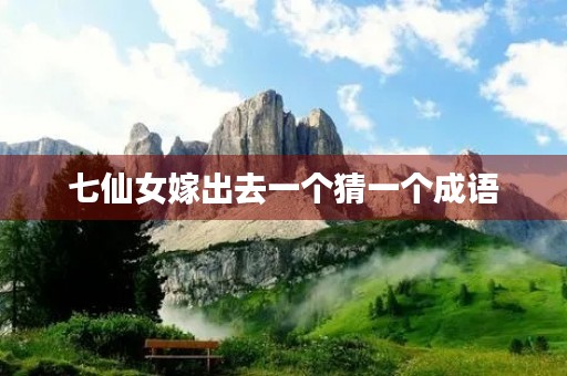 七仙女嫁出去一个猜一个成语