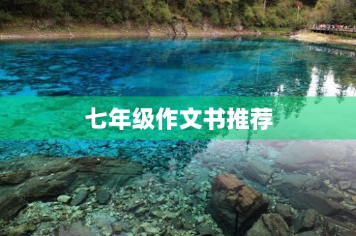 七年级作文书推荐 七年级作文书推荐