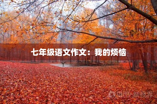 七年级语文作文:我的烦恼 七年级语文作文:我的烦恼