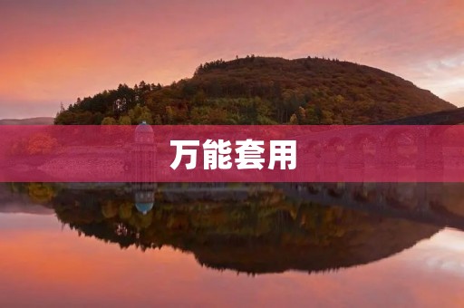 万能套用