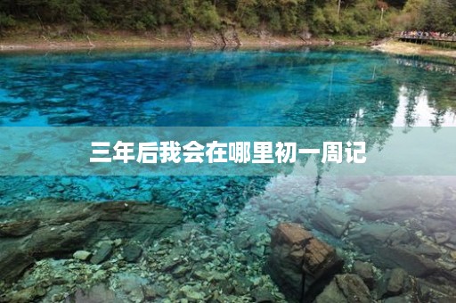三年后我会在哪里初一周记 三年后我会在哪里初一周记