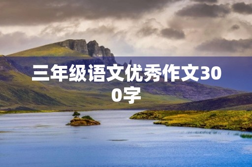 三年级语文优秀作文300字 三年级语文优秀作文300字