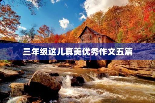 三年级这儿真美优秀作文五篇 三年级这儿真美优秀作文五篇