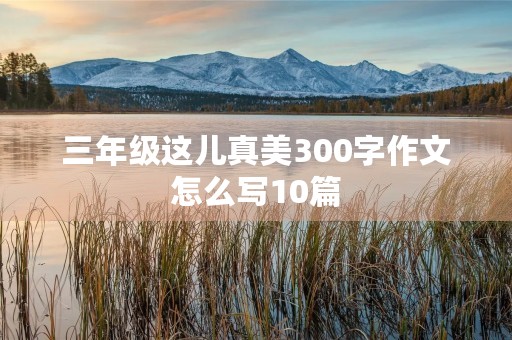 三年级这儿真美300字作文怎么写10篇