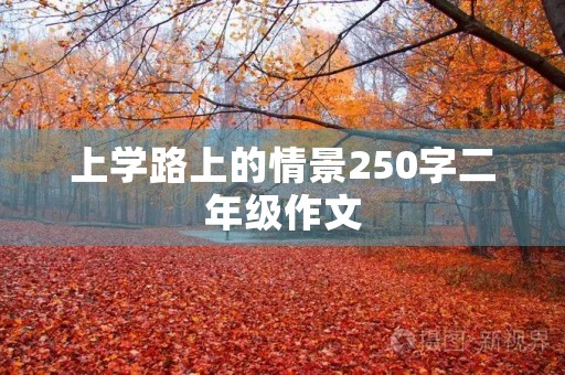 上学路上的情景250字二年级作文 上学路上的情景250字二年级作文