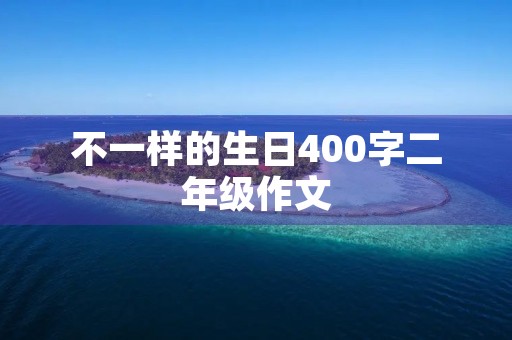 不一样的生日400字二年级作文