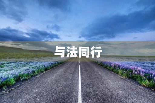 与法同行，共创美好社会