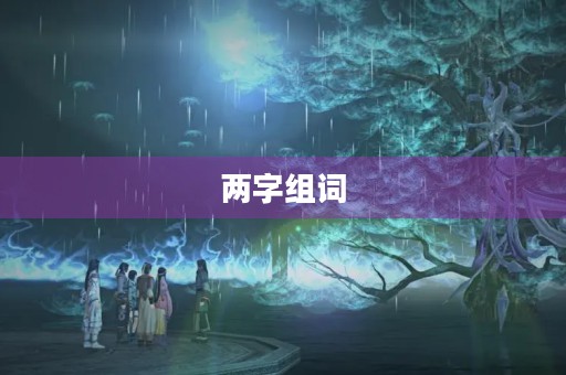 两字组词(两的组词)