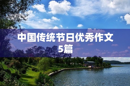 中国传统节日优秀作文5篇 中国传统节日优秀作文5篇
