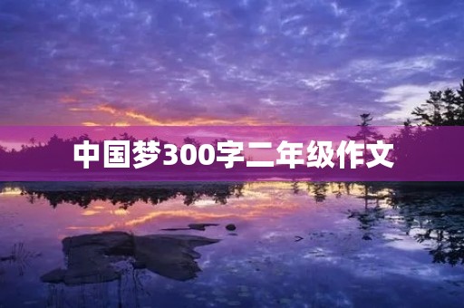 中国梦300字二年级作文