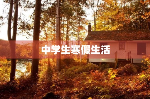 中学生寒假生活