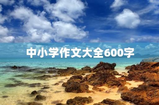 中小学作文大全600字 中小学作文大全600字