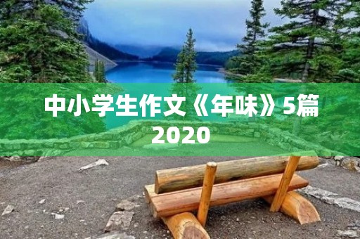 中小学生作文《年味》5篇2020 中小学生作文《年味》5篇2020