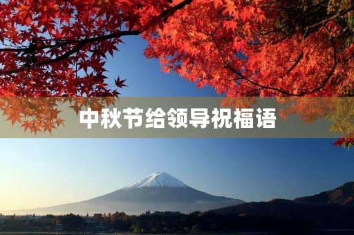 中秋节给领导祝福语,下属给领导的元旦祝福语