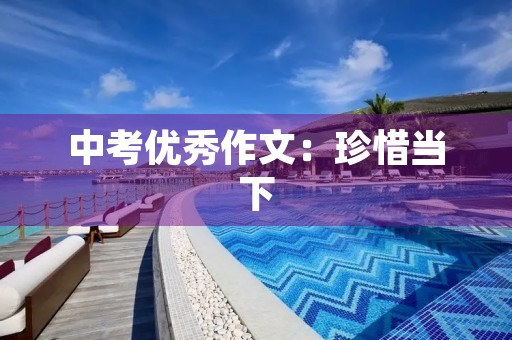 中考优秀作文：珍惜当下，开启美好未来