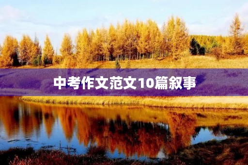 中考作文范文10篇叙事 中考作文范文10篇叙事
