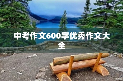 中考作文600字优秀作文大全 中考作文600字优秀作文大全