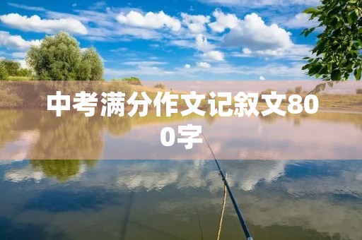 中考满分作文记叙文800字