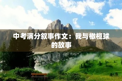 中考满分叙事作文:我与橄榄球的故事 中考满分叙事作文:我与橄榄球的故事