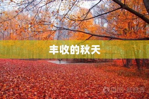 丰收的秋天