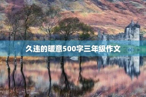 久违的暖意500字三年级作文
