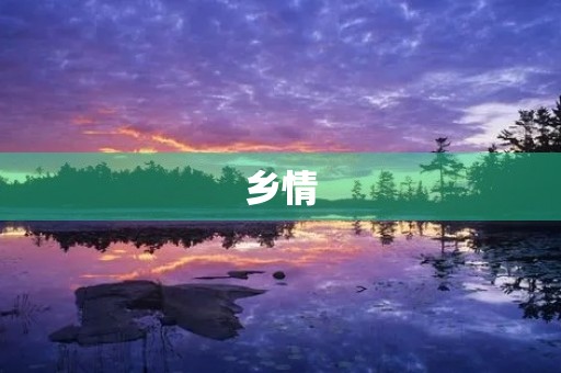 乡情 乡情