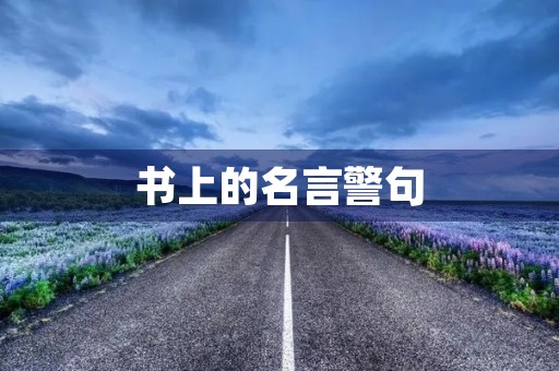书上的名言警句,书上的名言警句有哪些,加上书名和作者名字 书上的名言警句,书上的名言警句有哪些,加上书名和作者名字