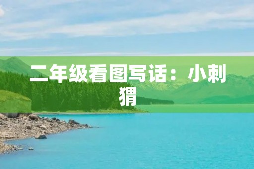 二年级看图写话：小刺猬，你别走