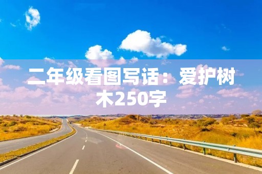 二年级看图写话：爱护树木250字